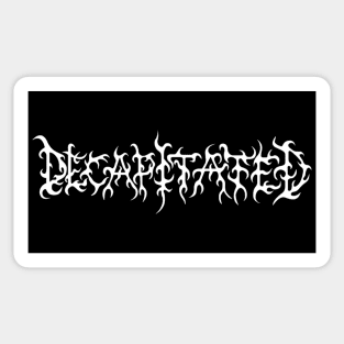 Decapitated Logo | Death Metal Sticker